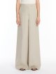 Бежеві брюки Max Mara з льону: фото 2 - Invogue