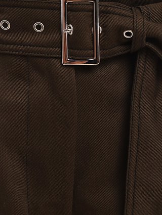 Коричневые брюки WEEKEND MAX MARA: фото 5 - Invogue