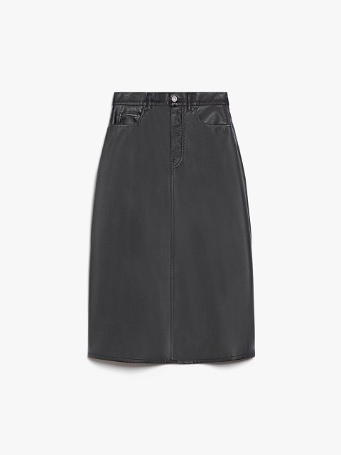 Черная юбка WEEKEND MAX MARA миди: фото - Invogue