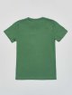 Зелена футболка EMPORIO ARMANI KIDS з логотипом: фото 1 - Invogue