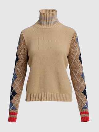 Кремовый свитер WEEKEND MAX MARA: фото - Invogue