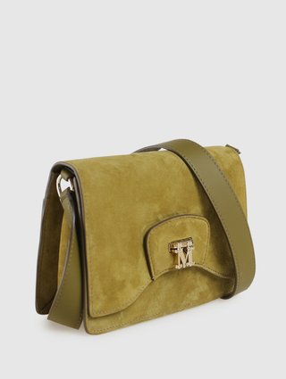 Зелёная сумка MAX MARA: фото 3 - Invogue