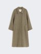 Темно-зелене пальто WEEKEND MAX MARA з вовни: фото - Invogue