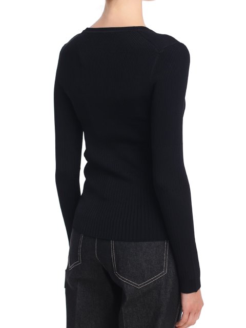 Чорний светр SPORTMAX : фото 4 - Invogue