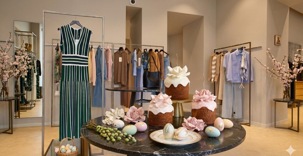 График работы магазинов Invogue Fashion Group на период Пасхи