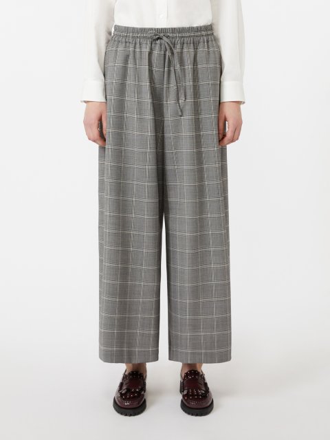 Сірі брюки WEEKEND MAX MARA з суміші вовни: фото 2 - Invogue