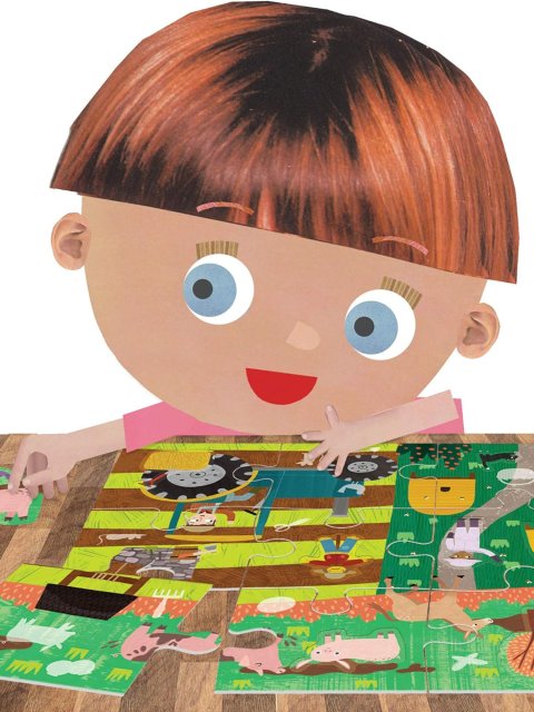 Розвиваючий пазл з наліпками "Ферма" Благодійність Daniel (58401): фото 1 - Invogue