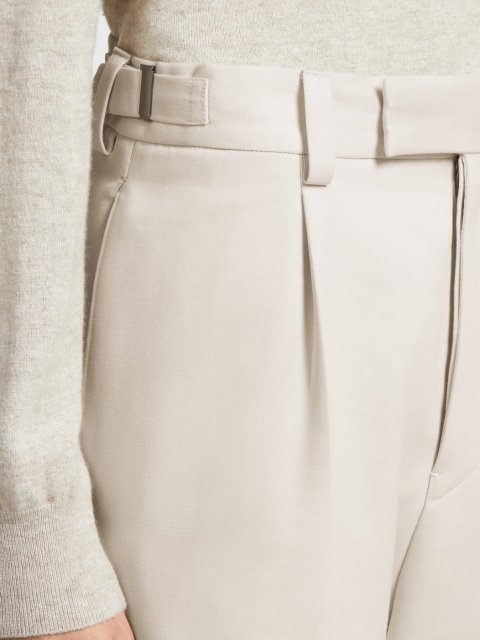 Білі брюки ZEGNA : фото 4 - Invogue