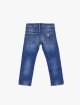 Сині джинси EMPORIO ARMANI KIDS з бавовни: фото 1 - Invogue