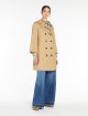 Бежевий плащ Weekend Max Mara двобортний: фото 2 - Invogue