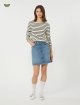 Синя спідниця WEEKEND MAX MARA з бавовняного деніму: фото 1 - Invogue