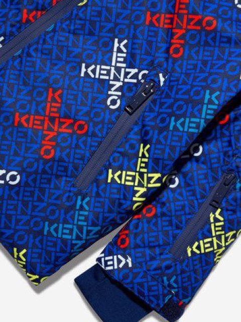 Синя парка KENZO : фото 3 - Invogue