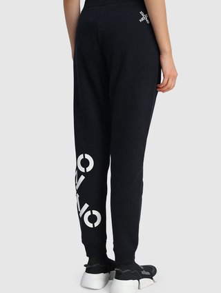Чёрные брюки KENZO: фото 4 - Invogue