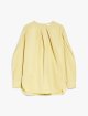 Жовта блуза Max Mara з еластичного попліну: фото - Invogue