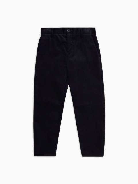 Сині штани EMPORIO ARMANI класичного крою: фото - Invogue