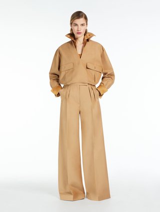 Бежеві брюки MAX MARA : фото 4 - Invogue