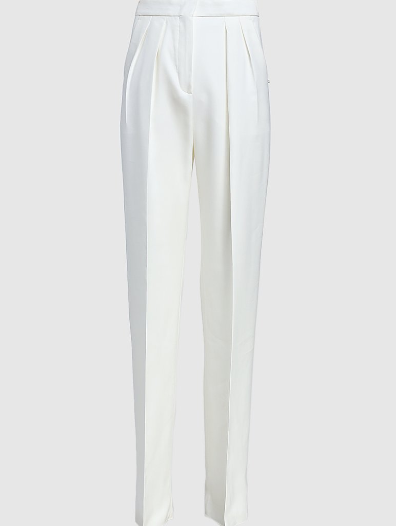 Белые брюки SPORTMAX: фото - Invogue