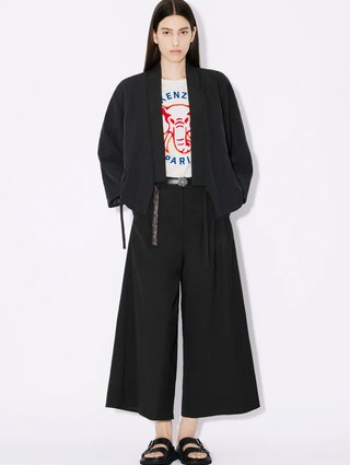 Белая футболка KENZO: фото 4 - Invogue