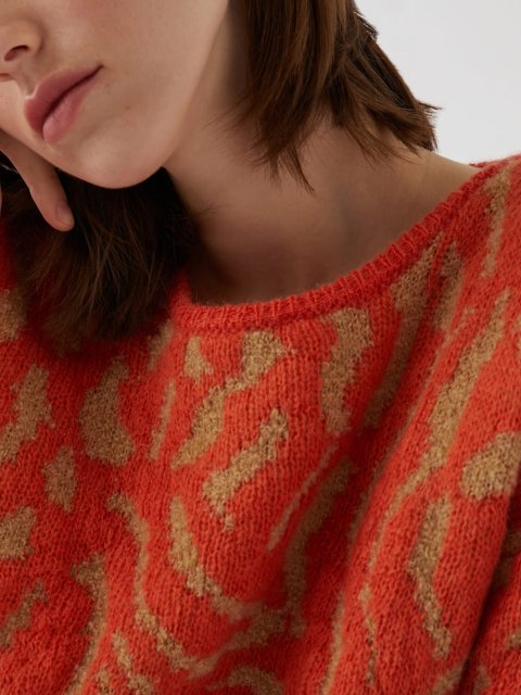 Помаранчевий светр PENNYBLACK : фото 3 - Invogue