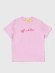 Рожева футболка OFF-WHITE KIDS : фото - Invogue