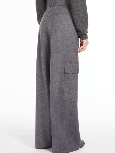 Сірі брюки MAX MARA : фото 2 - Invogue