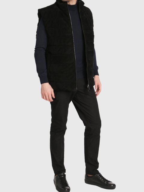 Чорний жилет BOSS : фото 1 - Invogue