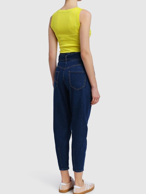 Голубые джинсы MARC CAIN: фото 2 - Invogue