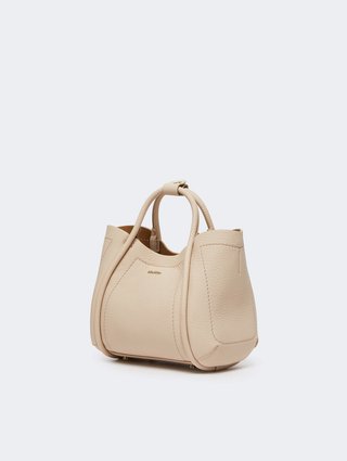Біла сумка MAX MARA з м'якої шкіри: фото 2 - Invogue