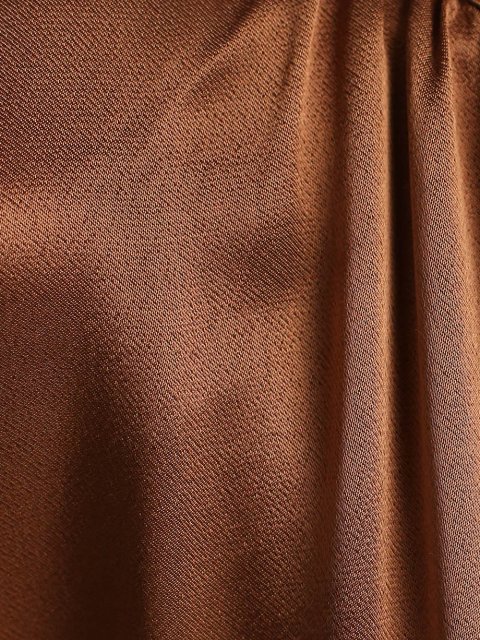 Коричневое платье BY MALENE BIRGER: фото 5 - Invogue