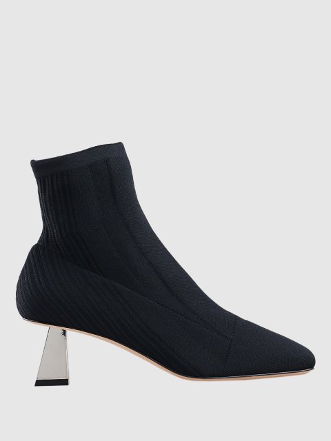 Чёрные ботильйоны SPORTMAX: фото - Invogue
