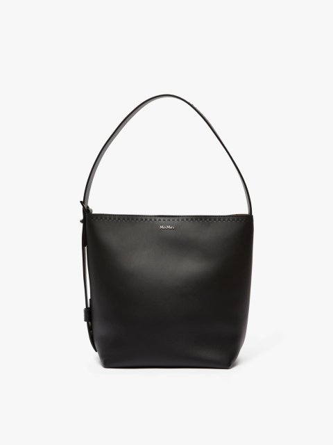 Черная сумка MAX MARA из кожи: фото - Invogue