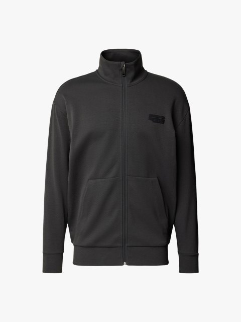 Чёрная кофта спорт BOSS: фото - Invogue