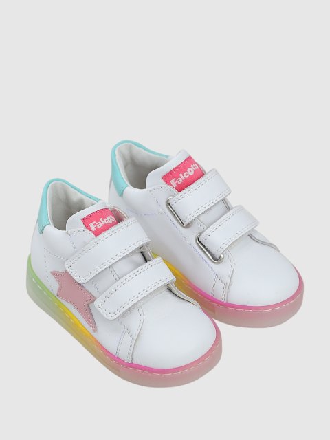 Белые кроссовки NATURINO: фото 1 - Invogue