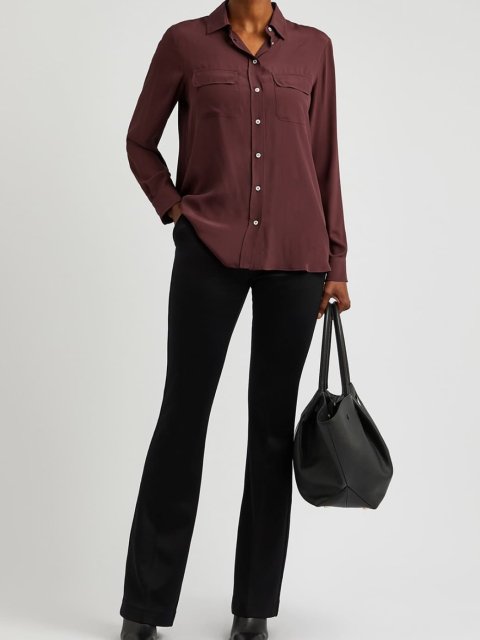 Красная рубашка MARELLA: фото 4 - Invogue