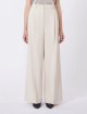 Молочні брюки WEEKEND MAX MARA з суміші вовни: фото 2 - Invogue