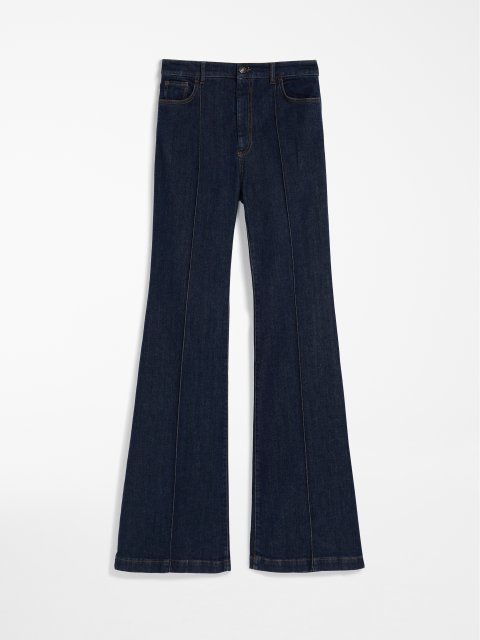 Тёмно-синие джинсы SPORTMAX: фото - Invogue