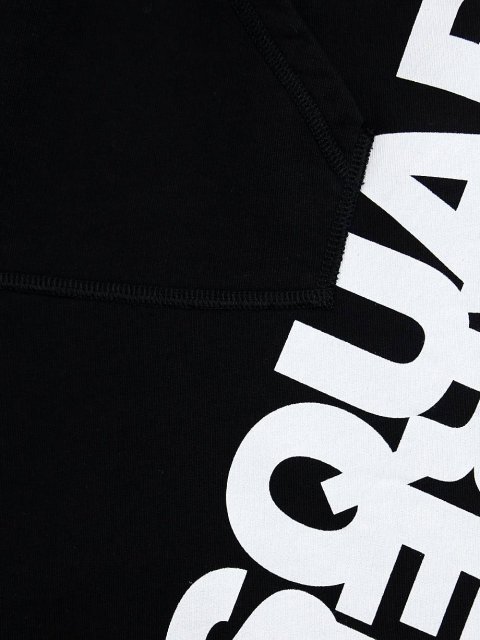 Чёрные брюки DSQUARED KID: фото 4 - Invogue