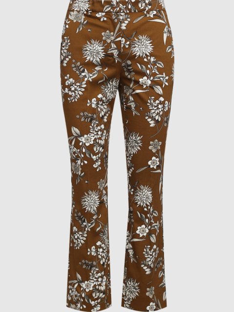 Коричневі брюки MAX MARA : фото - Invogue