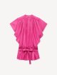 Сукня кольору фуксії Kenzo з шовку: фото - Invogue