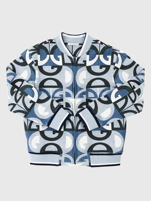 Голубая кофта DOLCE&GABBANA KIDS: фото - Invogue