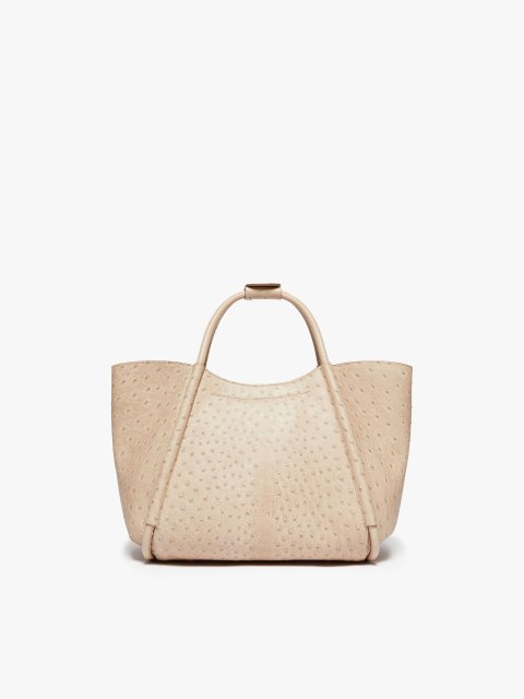 Бежевая сумка MAX MARA: фото 3 - Invogue