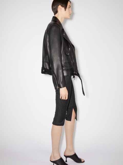 Чорна куртка ACNE STUDIOS : фото 3 - Invogue