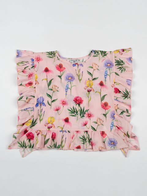 Розовая туника MONNALISA: фото - Invogue