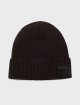 Коричнева шапка BOSS з вовни: фото - Invogue