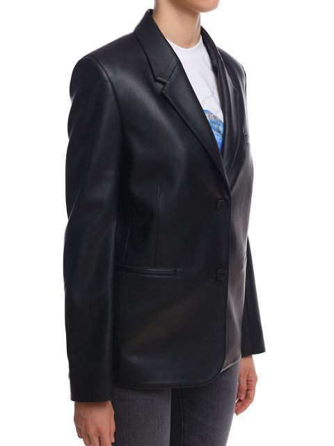 Чёрный пиджак OLENICH: фото 3 - Invogue