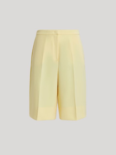 Жовті шорти-бермуди MARINA RINALDI: фото - Invogue