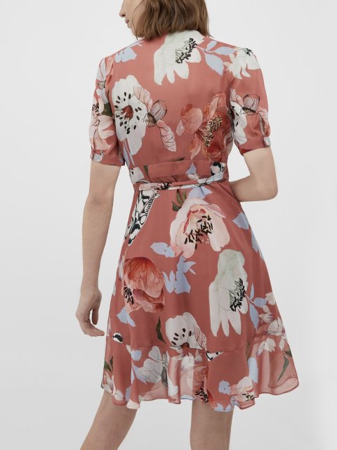 Розовое платье MAX&CO: фото 2 - Invogue