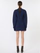 Темно-синя сукня SPORTMAX з вовни: фото 3 - Invogue