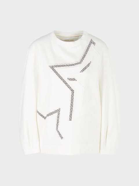 Білий світшот MARC CAIN : фото - Invogue