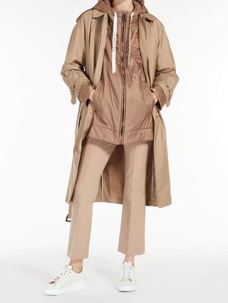 Бежеві брюки MAX MARA : фото 3 - Invogue